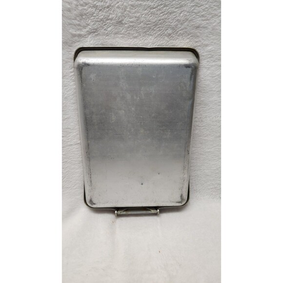 Vintage 1950s Frigidaire Quickube Aluminum Double Ice Cube Tray Quick Release - Picture 6 of 8